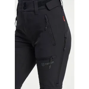 TENSON TXLITE FLEX Dámske outdoorové nohavice, čierna, veľkosť