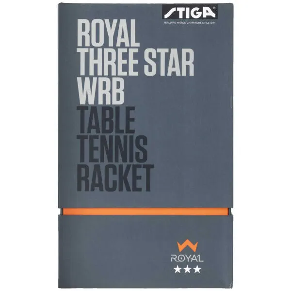 Stiga ROYAL 3-STAR WRB Pingpongová raketa, červená, veľkosť