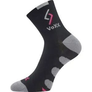 VoXX S - TRONIK 3P Dievčenské ponožky, čierna, veľkosť