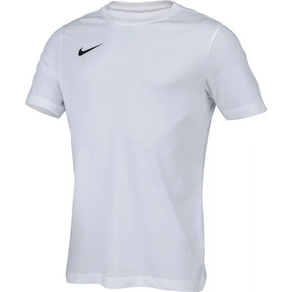 Nike DIR-FIT PARK Pánske futbalové tričko, biela, veľkosť