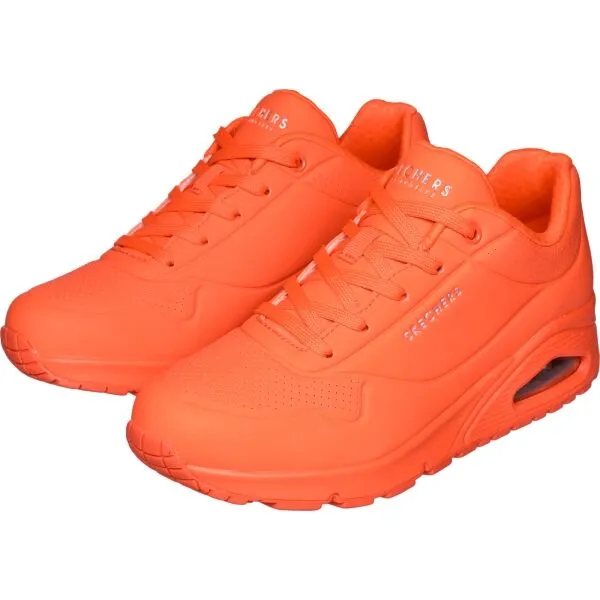 Dámska rekreačná obuv SKECHERS Uno Night Shades neon orange