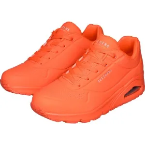 Dámska rekreačná obuv SKECHERS Uno Night Shades neon orange