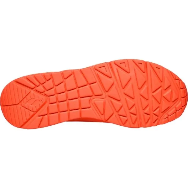 Dámska rekreačná obuv SKECHERS Uno Night Shades neon orange