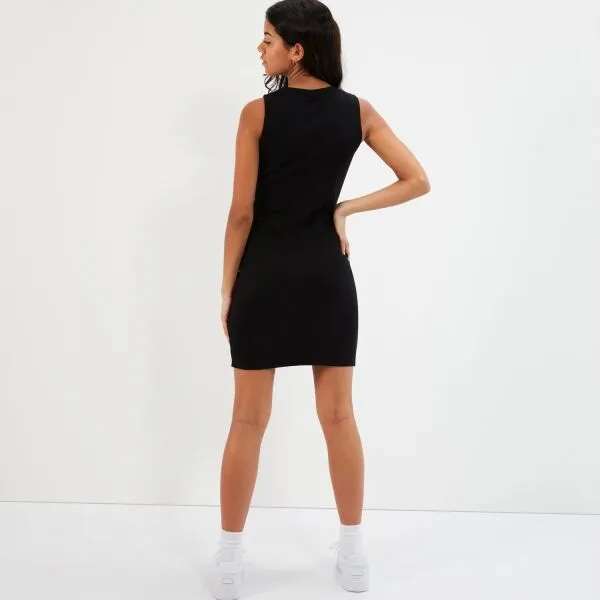 ELLESSE DOLLY DRESS Dámske šaty, čierna, veľkosť