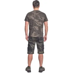CERVA CRAMBE Pánske tričko, khaki, veľkosť XXL