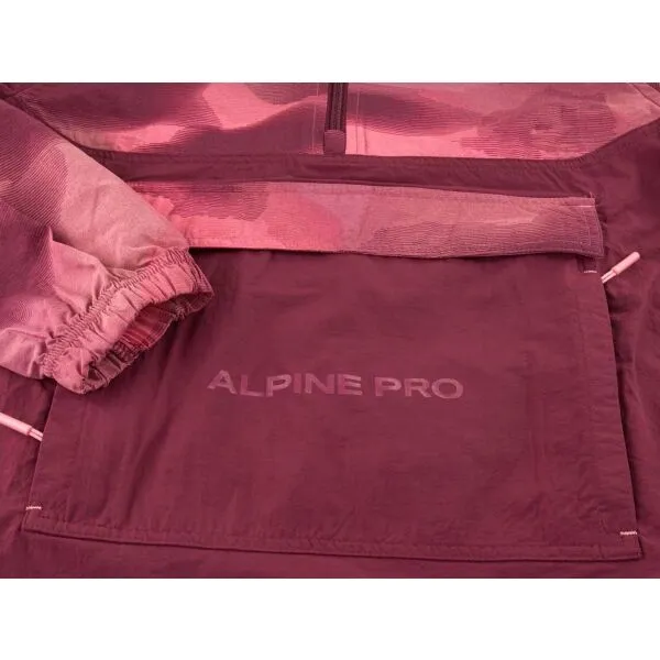 ALPINE PRO HERADA Dámska bunda, ružová, veľkosť