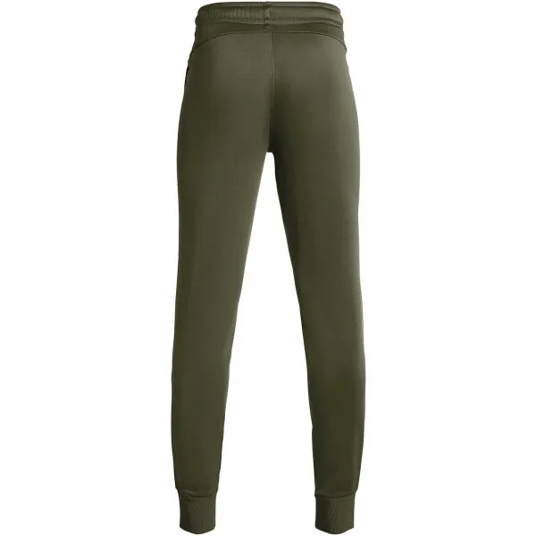 Under Armour ARMOUR FLEECE Chlapčenské nohavice, khaki, veľkosť XS