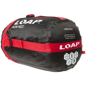 LOAP IRON NEO Spací vak, čierna, veľkosť 220 cm - pravý zips