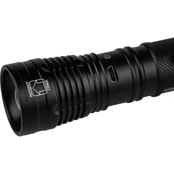 Crossroad FL700 Ručná baterka na USB, čierna, veľkosť
