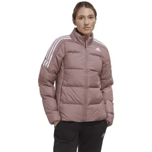 adidas ESS MID DWN J Dámska páperová bunda, ružová, veľkosť