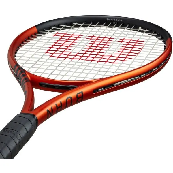 Wilson BURN 100 V5 Výkonnostná tenisová raketa, oranžová, veľkosť L2