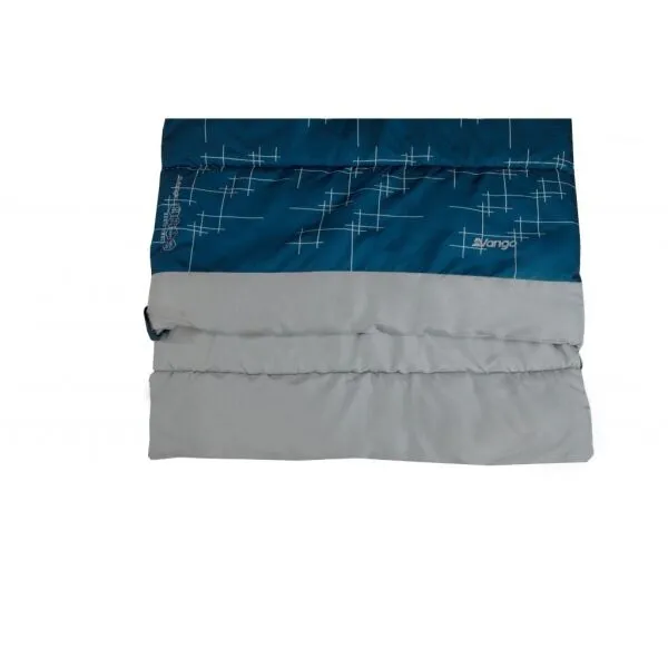 Vango KANTO SINGLE Spací vak, modrá, veľkosť 215 cm - ľavy zips