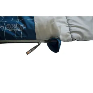Vango KANTO SINGLE Spací vak, modrá, veľkosť 215 cm - ľavy zips
