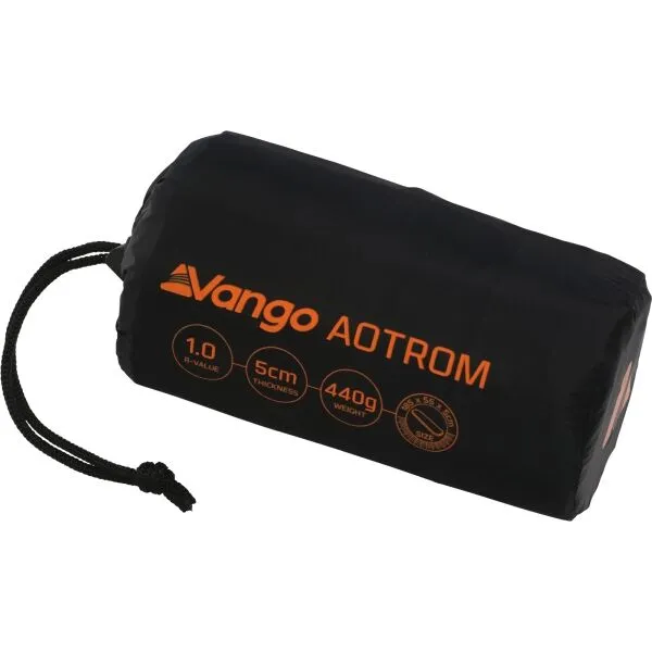 Vango AOTROM 5 STANDARD Nafukovacia karimatka, tmavo sivá, veľkosť