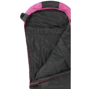 LOAP NAURU L Dámsky spací vak, tmavo sivá, veľkosť 195 cm - pravý zips