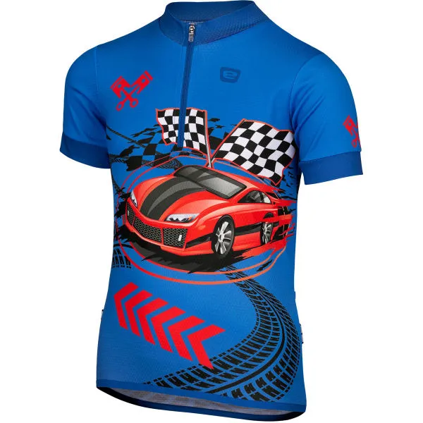 Etape RIO Detský cyklistický dres, modrá, veľkosť 152-158