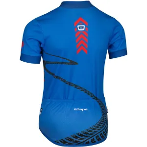 Etape RIO Detský cyklistický dres, modrá, veľkosť 152-158