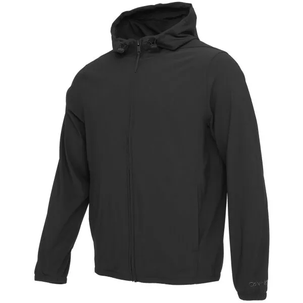 Calvin Klein WO - WIND JACKET Pánska mikina, čierna, veľkosť