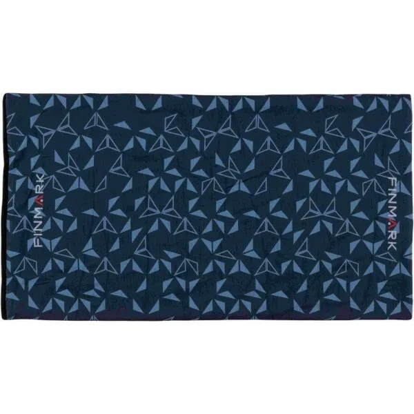 Finmark MULTIFUNCTIONAL SCARF WITH FLEECE Multifunkčná šatka, tmavo modrá, veľkosť UNI