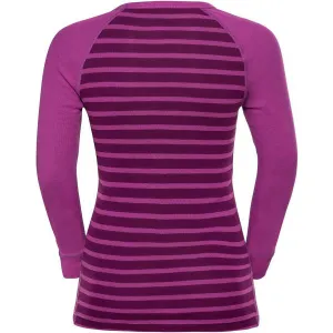 Odlo SET ACTIVE WARM KIDS Detský set funkčnej bielizne, vínová, veľkosť