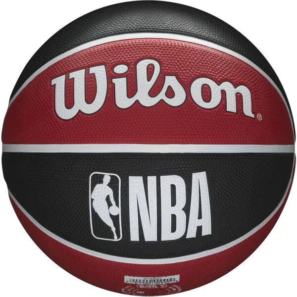 Wilson NBA TEAM TRIBUTE BULLS Basketbalová lopta, červená, veľkosť