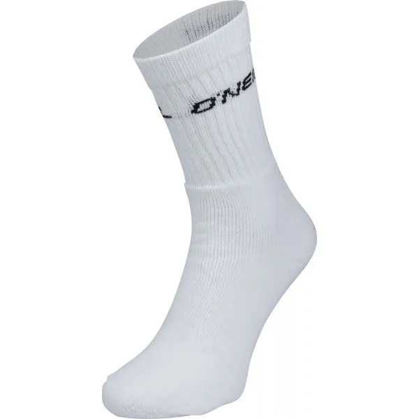 O'Neill SPORTSOCK 3P Unisex ponožky, biela, veľkosť 39-42