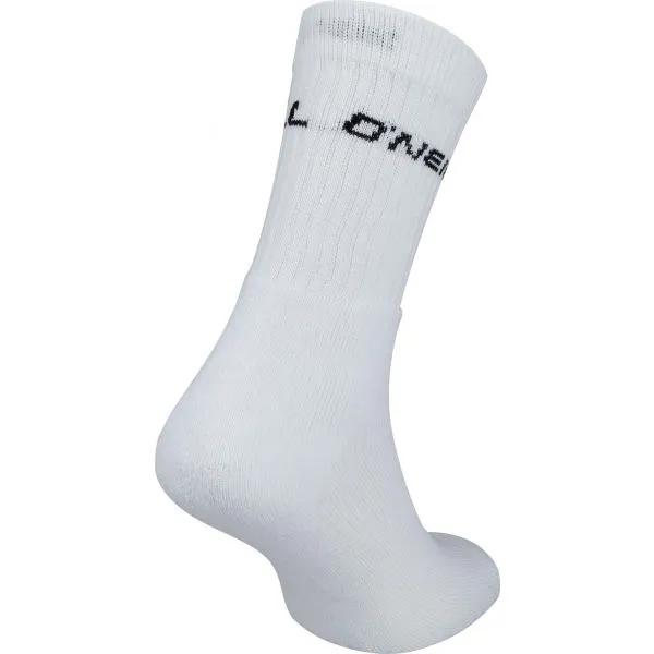 O'Neill SPORTSOCK 3P Unisex ponožky, biela, veľkosť 39-42