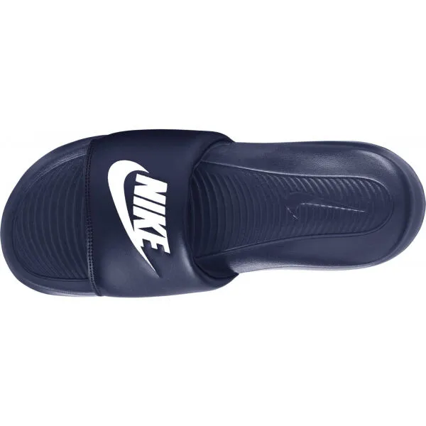 Nike VICTORI ONE Pánske šľapky, tmavo modrá, veľkosť 40