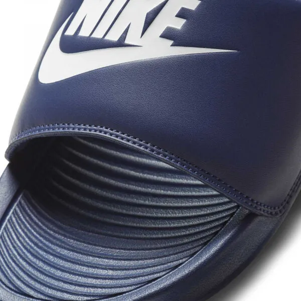 Nike VICTORI ONE Pánske šľapky, tmavo modrá, veľkosť 40