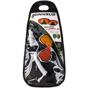 FINNSUB MATRIX KIDS SET Detský šnorchlovací set, biela, veľkosť