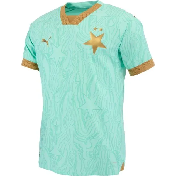 Puma SKS AWAY JERSEY PROMO Pánsky dres, svetlo zelená, veľkosť