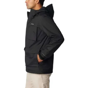 Columbia LANDROAMER™ JACKET Nepremokavá ánska bunda, čierna, veľkosť
