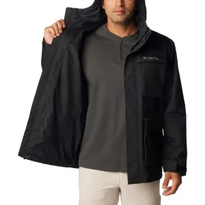 Columbia LANDROAMER™ JACKET Nepremokavá ánska bunda, čierna, veľkosť