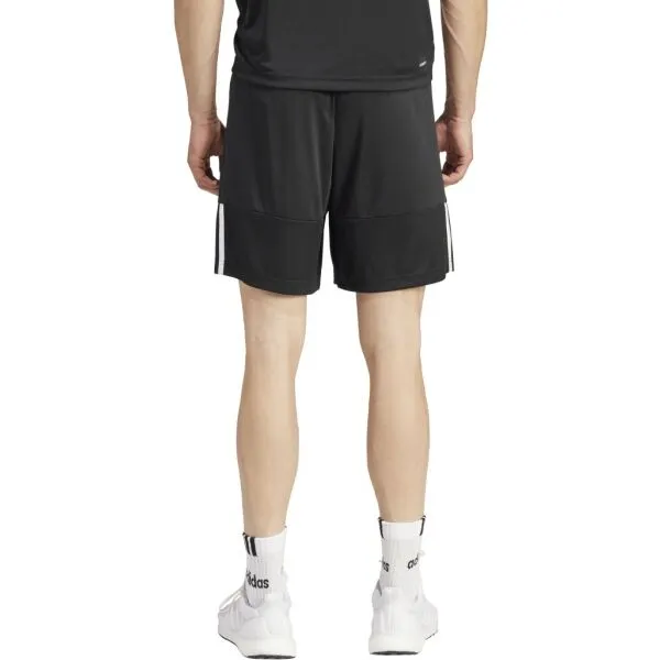 adidas SERENO AEROREADY CUT 3-STRIPES SHORTS Pánske športové kraťasy, čierna, veľkosť XXL