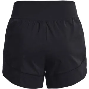 Under Armour FLEX WOVEN 2-IN-1 Dámske kraťasy, čierna, veľkosť