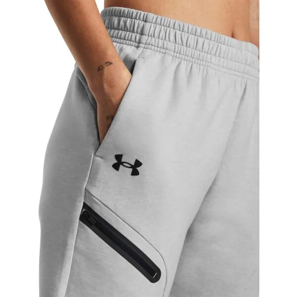 Under Armour UNSTOPPABLE JOGGERS Dámske tepláky, sivá, veľkosť M