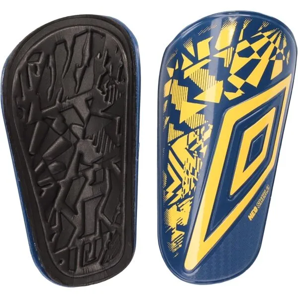 Umbro NEO SHIELD GUARD W/SLEEVE Futbalové chrániče, tmavo modrá, veľkosť