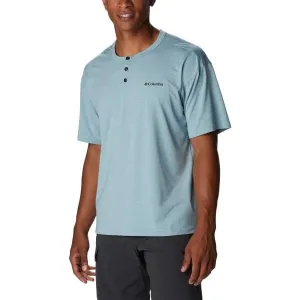 Columbia CORAL RIDGE PERFORMANCE SHORT SLEEVE Pánske tričko, svetlomodrá, veľkosť