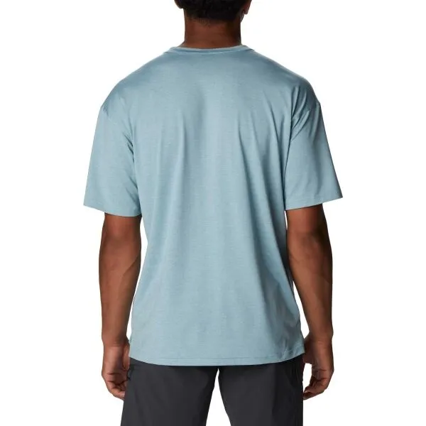 Columbia CORAL RIDGE PERFORMANCE SHORT SLEEVE Pánske tričko, svetlomodrá, veľkosť