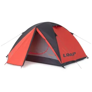 LOAP TEMPRA 2 Outdoorový stan, červená, veľkosť