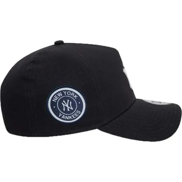 New Era PATCH 9FORTY EFRAME NEW YORK YANKEES Šiltovka, tmavo modrá, veľkosť UNI