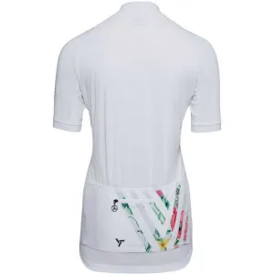 SILVINI WOMEN JERSEY CALNIA Dámsky cyklistický dres, biela, veľkosť
