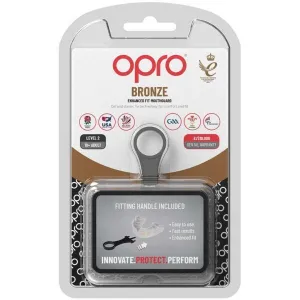 Opro BRONZE Chránič zubov, biela, veľkosť