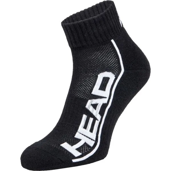 Head PERFORMANCE QUARTER 2P Športové ponožky, čierna, veľkosť 35-38