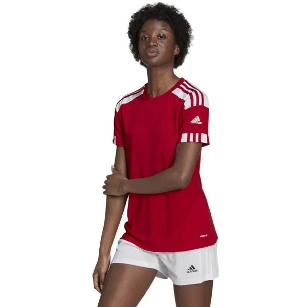 adidas SQUADRA 21 JERSEY W Dámsky futbalový dres, červená, veľkosť