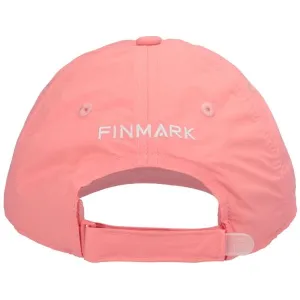 Finmark CAP Detská šiltovka, lososová, veľkosť UNI