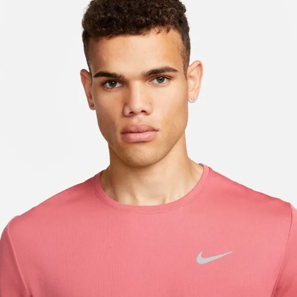Nike NK DF UV MILER SS Pánske tréningové tričko, červená, veľkosť