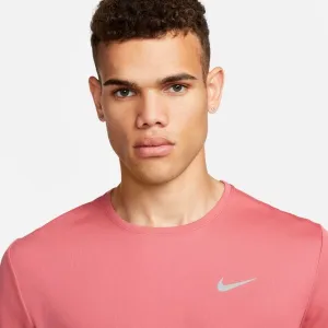 Nike NK DF UV MILER SS Pánske tréningové tričko, červená, veľkosť