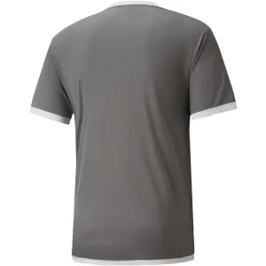 Puma TEAM LIGA JERSEY Pánske futbalové tričko, sivá, veľkosť