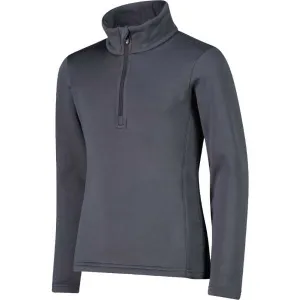 CMP KID G SWEAT Detský flísový top, čierna, veľkosť